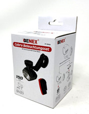 BENEX Cobra 150 LUX Fahrradlampenset LED mit Akku - USB