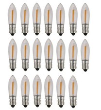 20x LED E10 COB Ersatzlampen