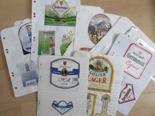 Bieretiketten Sammlung . Deutschland  , viele verschiedene G ,H