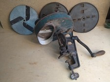 Raspel Mühle Reibe Schneider "Flott" Kurbel alt antik selten Deko Küche