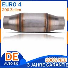 200 Zellen Universal Sport Katalysator Euro4 Metall 101mm 63,5mm E9-Prüfzeichen