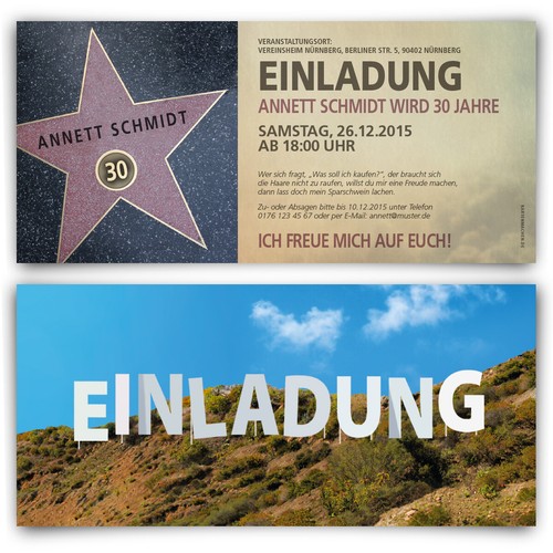 Einladungen zum geburtstag - einladungen,