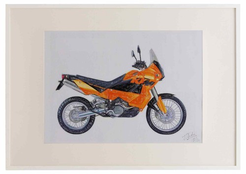 Ktm 950 adventure - ktm, a3