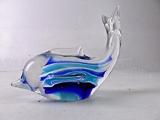 Glas Delphin Deko 16cm Flipper Tümmler RB-559