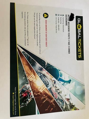 Motogp wochenend tickets 3 - x,