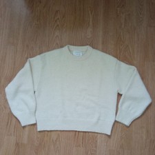 Zara Strick-Pulli- Pullover Gr.152 creme 6% Lana Mädchen