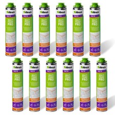 illbruck SET 12x FM210 Fensterschaum 1K PUR 540ml Verfüllung Dämmung Isolierung