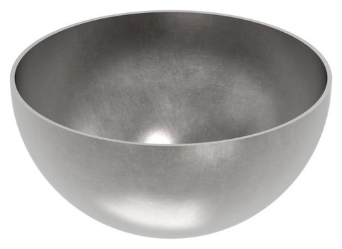 Halbhohlkugel stahl roh - stahl, Ø