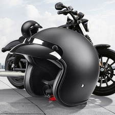 Quadhelm Moped Motorrad Helm