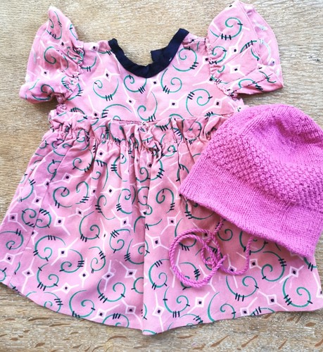 Zauberhaftes altes puppenkleid - zauberhaftes,