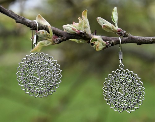 Ohrringe mandala ohrschmuck - ohrringe,