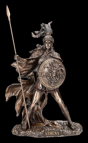 Athena figur göttin mit - figur,