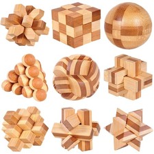 Knobelspiele Holzset, Puzzle