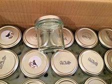 40 kleine Twist off Schraubdeckel Marmeladen Sturz Gläser 165 ml TO66 Deckel