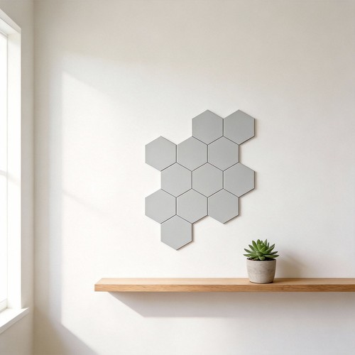 Sechseck geometrisch wanddeko - geometrisch,