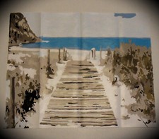 Maritimes Bild Gemälde Meer _