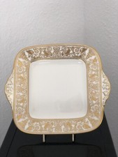 Wedgwood Florentine gold Kuchenteller Servierteller