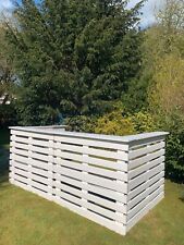 Holzbar Hochzeit Geburtstag Gartenparty Party Bar Getränke Holz Theke weiß miete