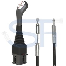 Joystick Einhandhebel Griff Taster Kreuzhebel Frontlader Hydraulikventil Seilzug