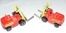 2 Gabelstapler Matchbox Superfast Lesney England von 1972 s. Beschreibung (20)