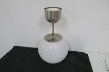 IKEA  Deckenleuchte Kugellampe Hängeleuchte Lampe  - Glas -  Weiß - Crom