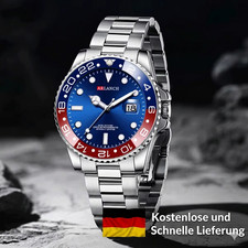 Herren Armbanduhr mit Datum