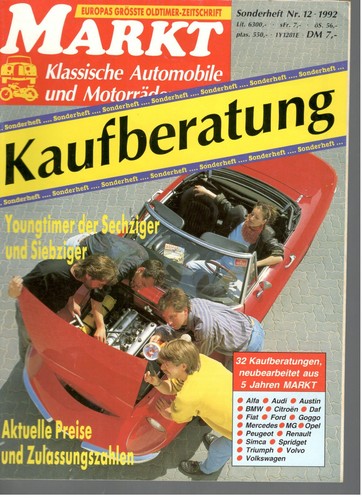 Oldtimer markt sonderheft nr - markt,