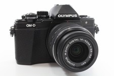 Olympus OM-D E-M10 Mark II 14-42mm R MSC Kit schwarz, sehr guter Zustand