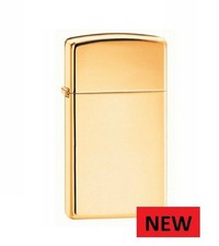 ZIPPO SLIM POLIERTES MESSING
