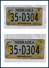 USA Nummernschilder Nebraska
