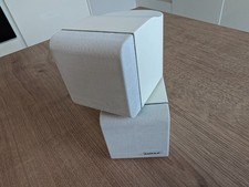 BOSE Doppelcube Lautsprecher - Center - Acoustimass - weiß/grau