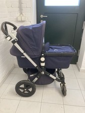 Bugaboo Cameleon 3 Plus Komplettset, Aluminium/dunkel blau, Inkl. Boogie Board