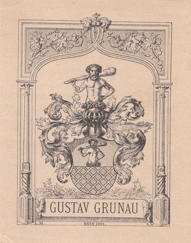 Exlibris bookplate klischee - exlibris,