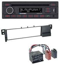 Blaupunkt MP3 USB CD Bluetooth AUX Autoradio für BMW 3er E46 (Rundpin, ab 1998)