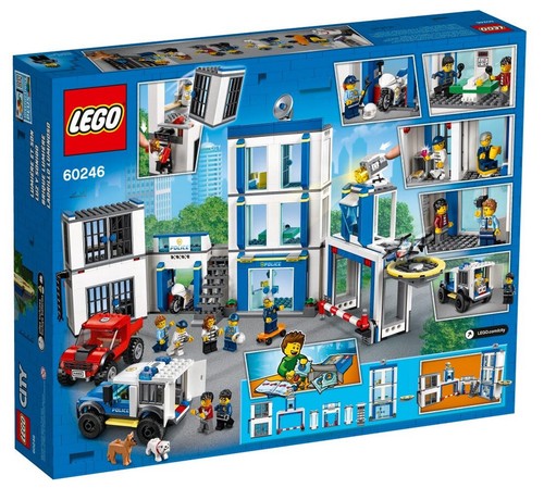 Lego city 60246 - lego, polizeistation