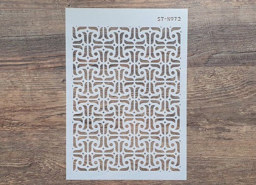 Schablone grafisches muster - schablone,