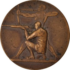 [#3365] Frankreich, Medaille, Concours de Tir, Sports & leisure, Contaux, S+, Br