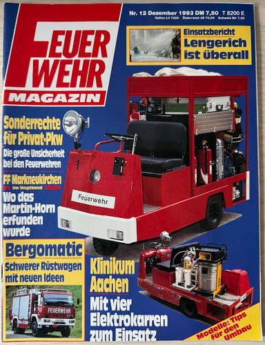 Feuerwehr magazin 12 - feuerwehr, nr.12