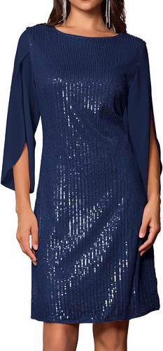 Damen cocktailkleid pailletten - damen,