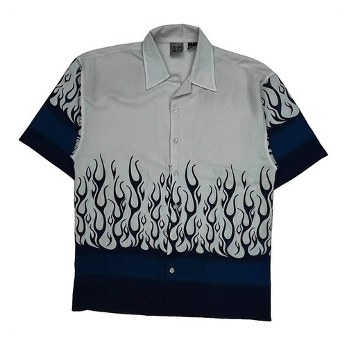 Y2k shaolin flame graphic - flame,