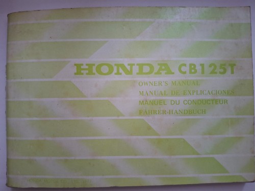 Honda 125 t - honda,