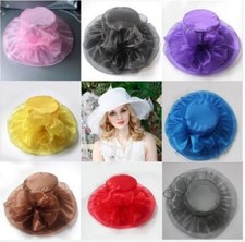 Brauthut Anlasshut Satinhut Bridal hat Sonnenhut Damenhut Sonnenhut Standhut