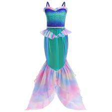 Kinder Mädchen Meerjungfrau