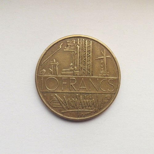 Francs münze aus - 10,