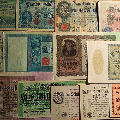 Banknoten deutsches reich - banknoten,