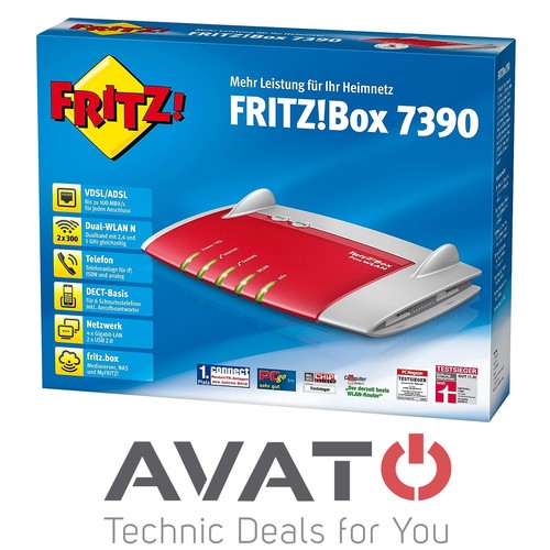 Avm fritzbox 7390 - avm, dsl