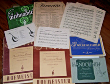 103# Sammlung :Gitarren/ Mandolinenschule/ Noten sammlung / Notenhefte