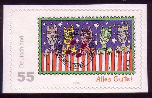 2667 post selbstklebend aus - post,