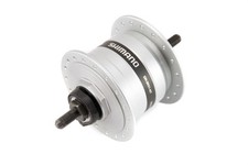 Shimano Fahrrad Naben Dynamo DH-3N31-NT 36 Loch 100mm silber Vollachse