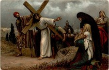 Kreuzweg, Jesus, weinenden